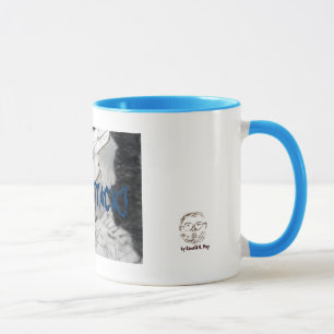 Caneca da segadeira do Não-Gramado do ataque do