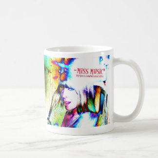 Caneca da SENHORITA MÚSICA FOTO ARTE