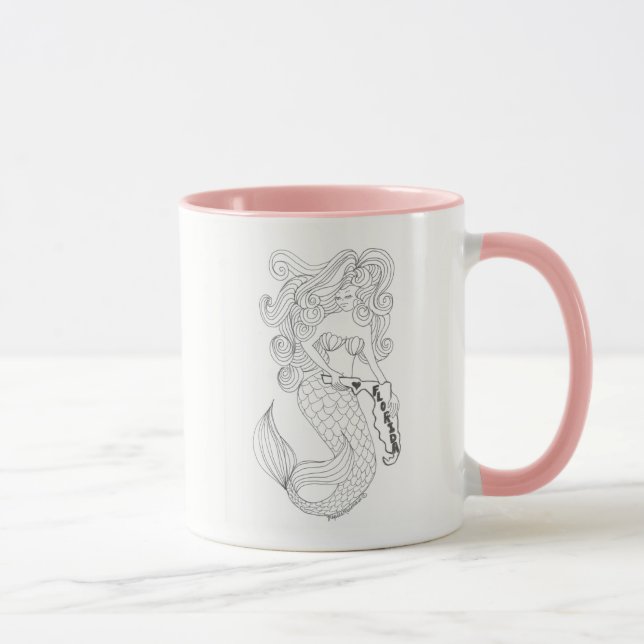 Caneca da sereia de Florida (Direita)