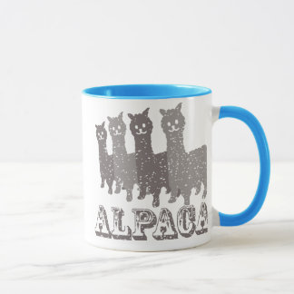 Caneca da silhueta 4 B da alpaca