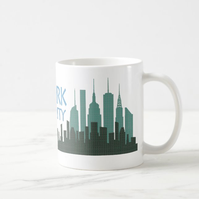 Caneca da skyline da liberdade de NYC (Direita)