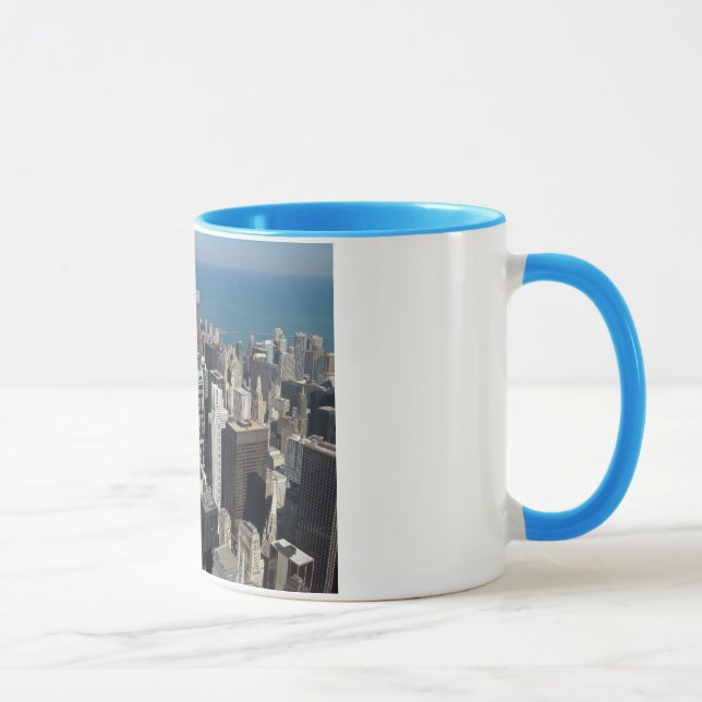 Caneca da skyline de Chicago (Direita)