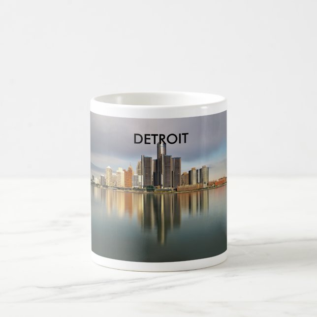 Caneca da skyline de Detroit (Centro)