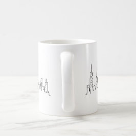 Caneca da skyline de NYC