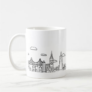Caneca da skyline de San Francisco