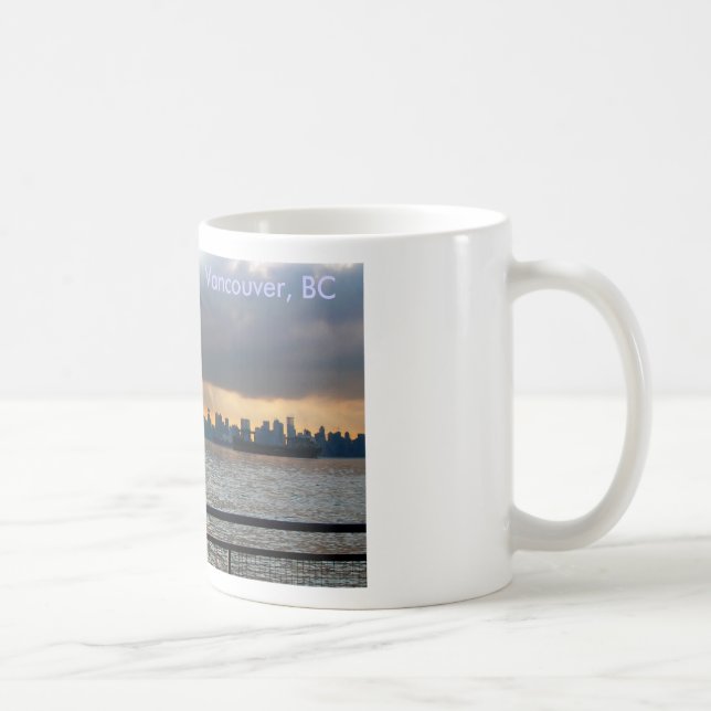 Caneca da skyline de Vancôver (Direita)