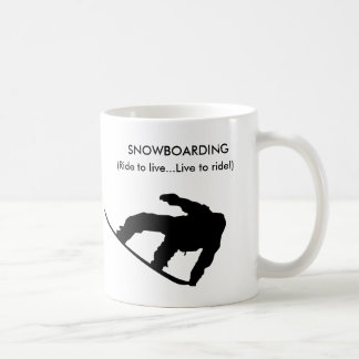 caneca da snowboarding!
