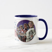 Caneca da sociedade da dominação do mundo das