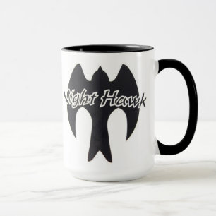 Caneca da sopa do falcão da noite