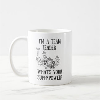 Caneca da superpotência do líder da equipa