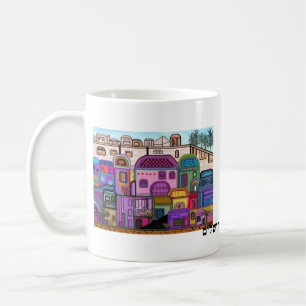 Caneca da tapeçaria de Jerusalem