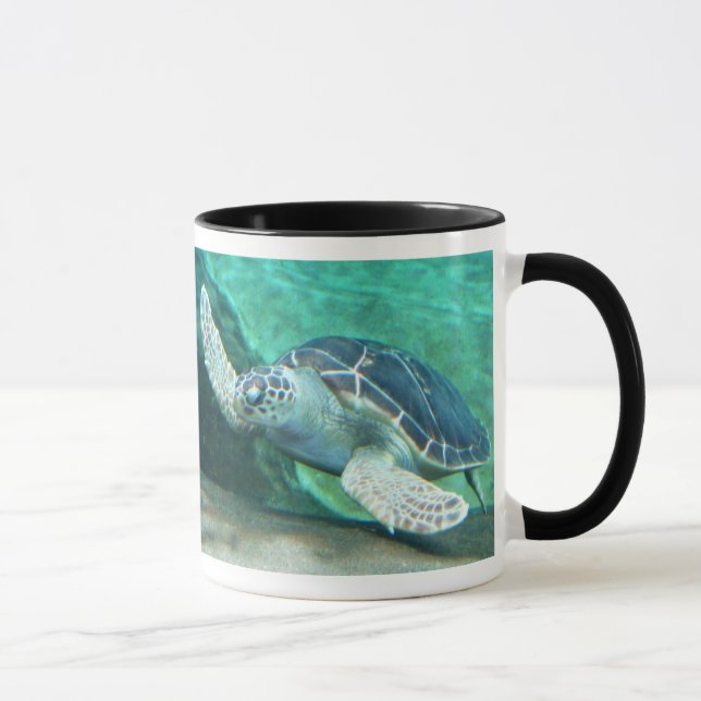 Caneca da tartaruga de mar verde (Direita)