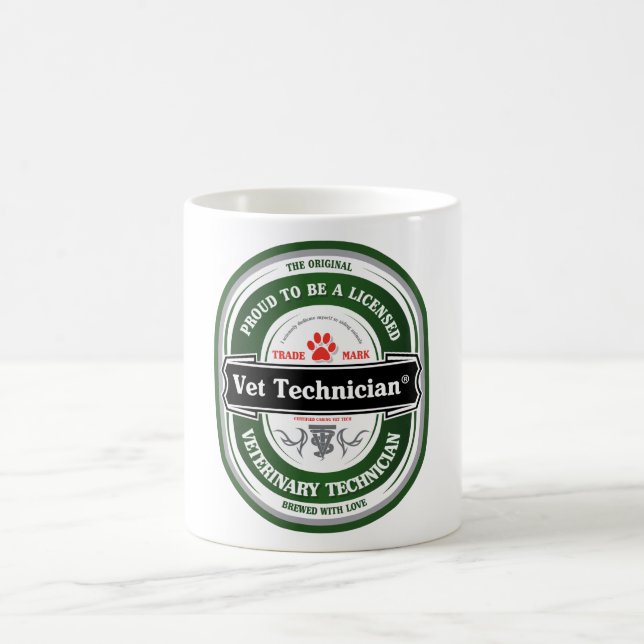 caneca da tecnologia do veterinário (Centro)