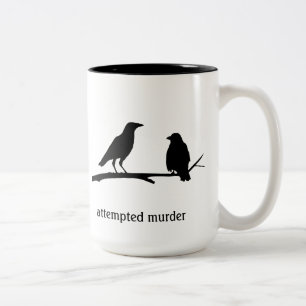 Caneca da tentativa de assassínio