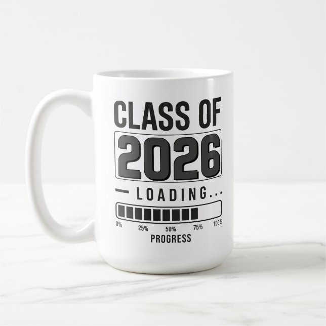 Caneca da Turma de 2026 | Caneca de Café de Format (Esquerda)
