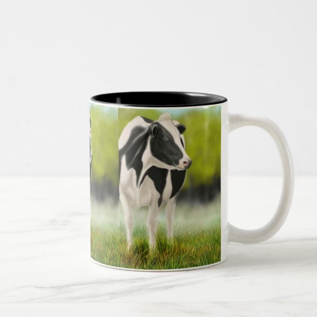 Caneca da vaca de Holstein (Direita)