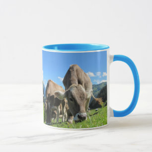 Caneca da vaca de leite