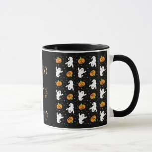 Caneca da vaia do Dia das Bruxas