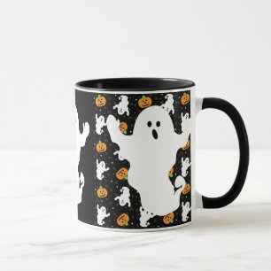 Caneca da vaia do Dia das Bruxas