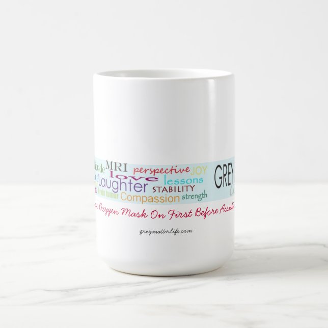 Caneca da vida da matéria cinzenta (Centro)