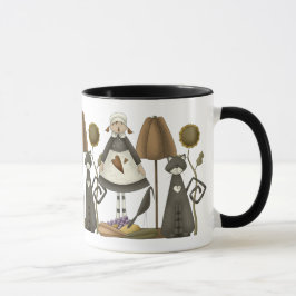 Caneca da vida do peregrino da acção de graças