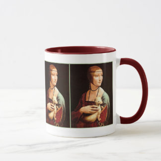 Caneca Da Vinci: Dama Com O Ermine