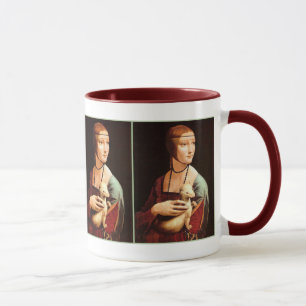 Caneca Da Vinci: Senhora Com Arminho