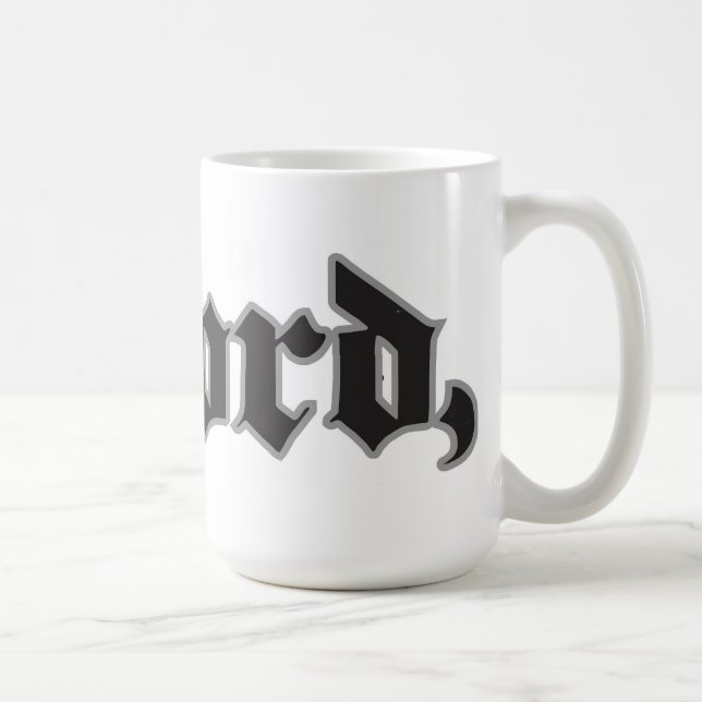 Caneca da vírgula de Oxford (Direita)