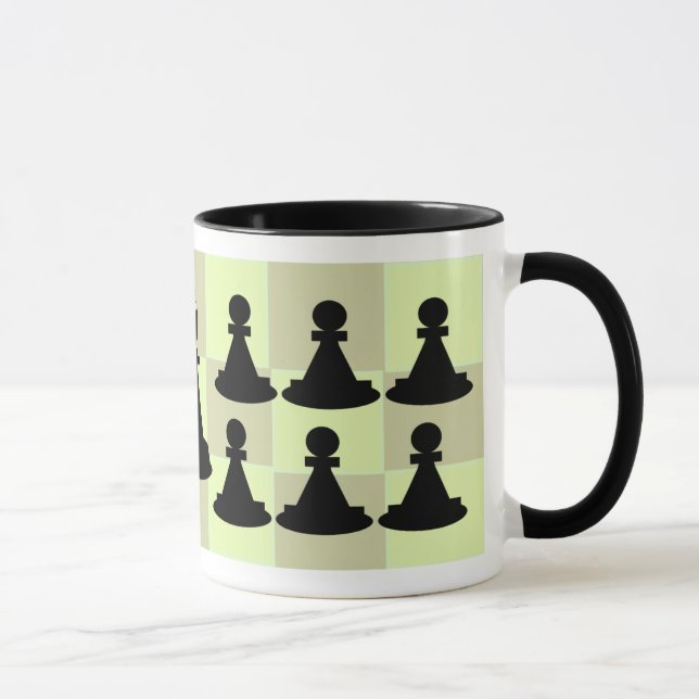 Caneca da xadrez (Direita)