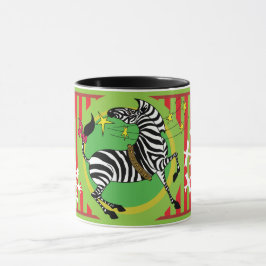 Caneca da zebra de 2018 feriados