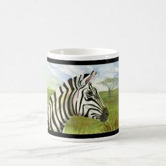 Caneca da zebra do Damara