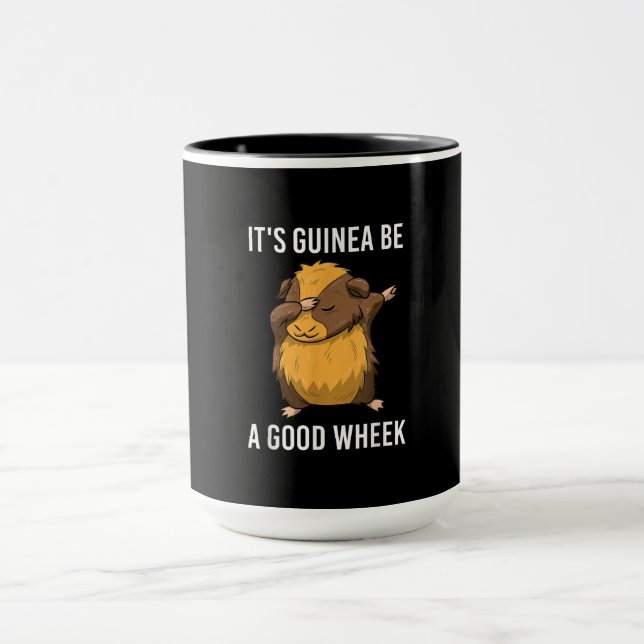 Caneca Dabbing Guiné Pig Sua Guiné É Uma Boa Roda (Centro)