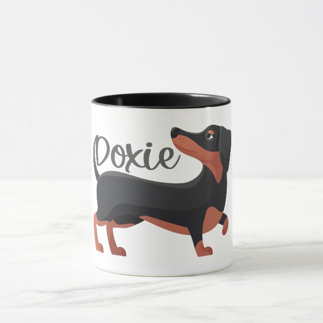 Caneca Dachshund Dog Love (Centro)