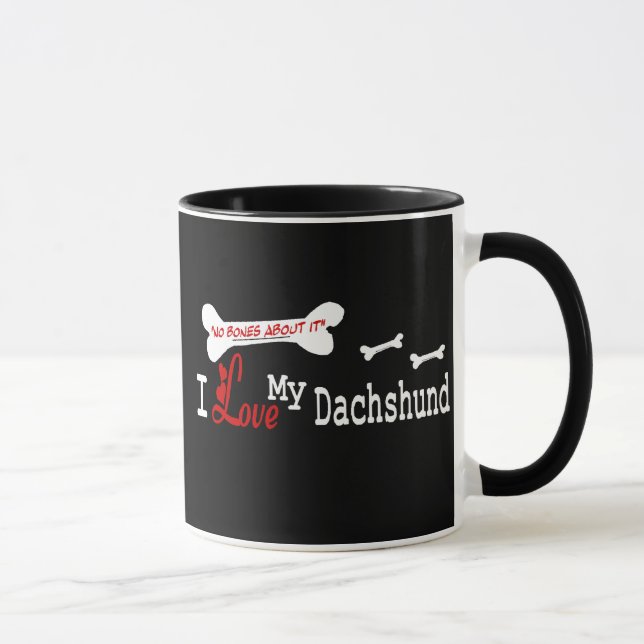 Caneca Dachshund (I Love) (Direita)