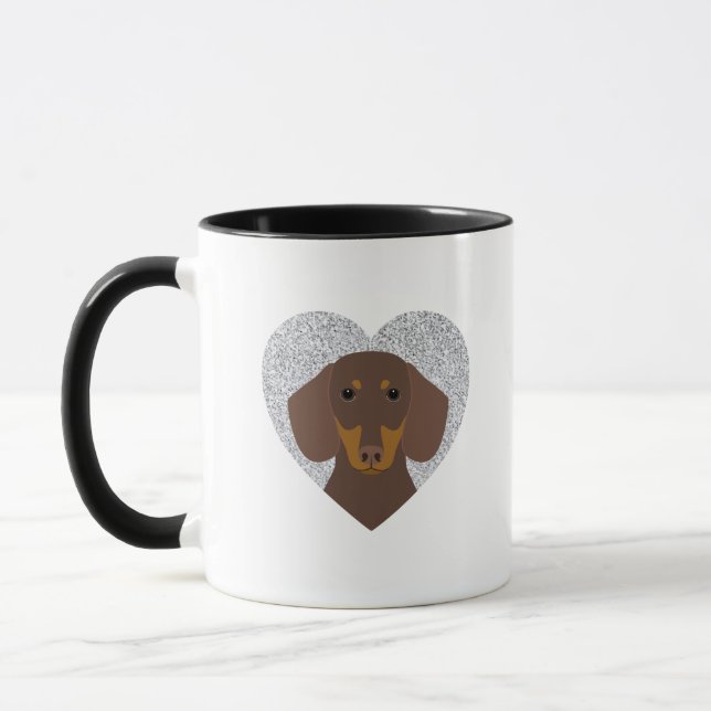 Caneca Dachshund Mugs (Esquerda)