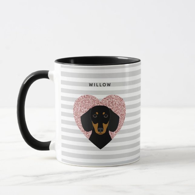 Caneca Dachshund Mugs (Esquerda)