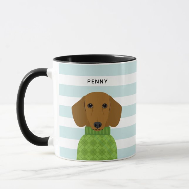 Caneca Dachshund Mugs (Esquerda)