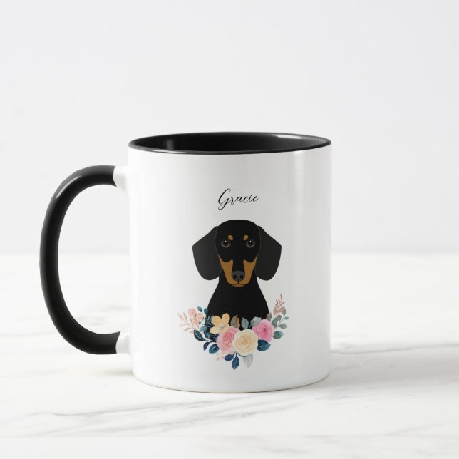 Caneca Dachshund Mugs (Esquerda)