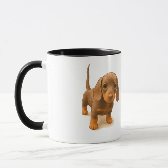 Caneca Dachshund Please take me with you! (Esquerda)