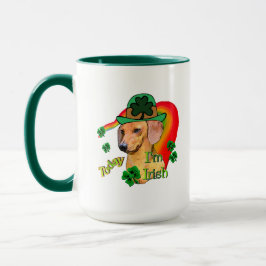 Caneca Dachshund St Patricks