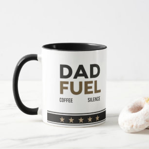 Caneca Dad Fuel Café, Hobby, Silêncio Café