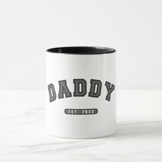 Caneca Daddy Grey Leather Est. Gráfica Estabelecida (Centro)
