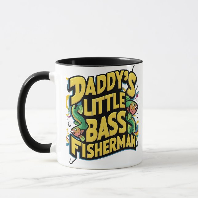 Caneca Daddys Little Bass Pescador (Esquerda)