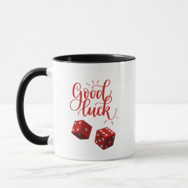Caneca dados do dia de sorte