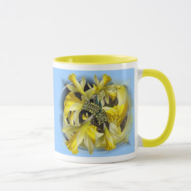 Caneca DAFFODIL DANCE ~ Ringer Mug (Direita)