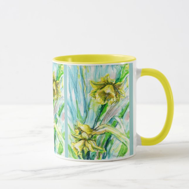 Caneca Daffodil Primavera Mug (Direita)