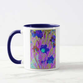 Caneca 'Dafodils Roxos'