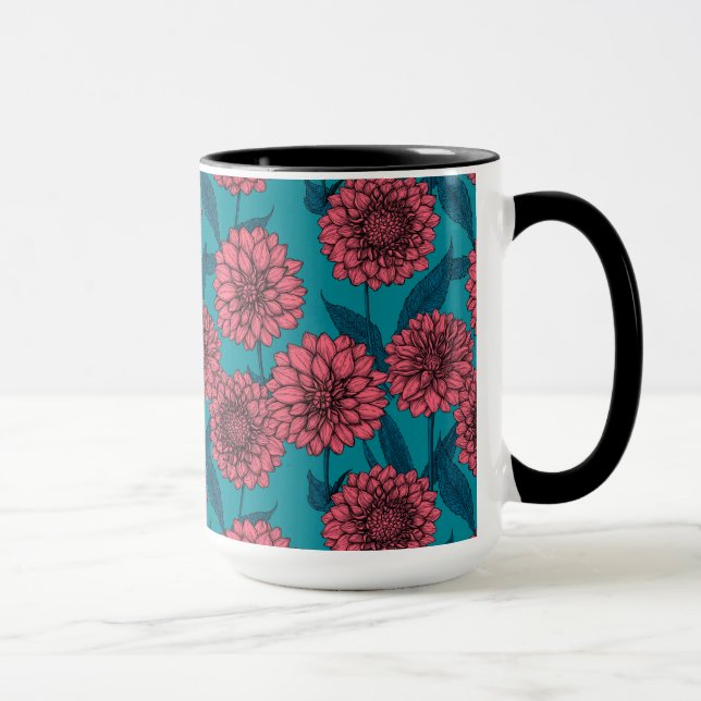 Caneca Dahlias (Direita)