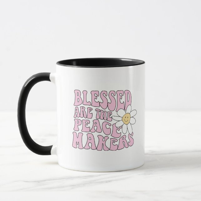 Caneca Daisy and Peace Makers Slogan (Esquerda)
