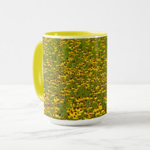 Caneca Daisy Coneflower Meadow Mug Cup